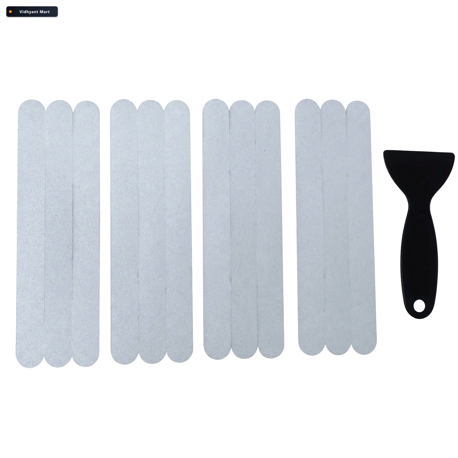 Vidhyant Mart Anti Slip Bath Strips Safe Bathing With Invisible 4