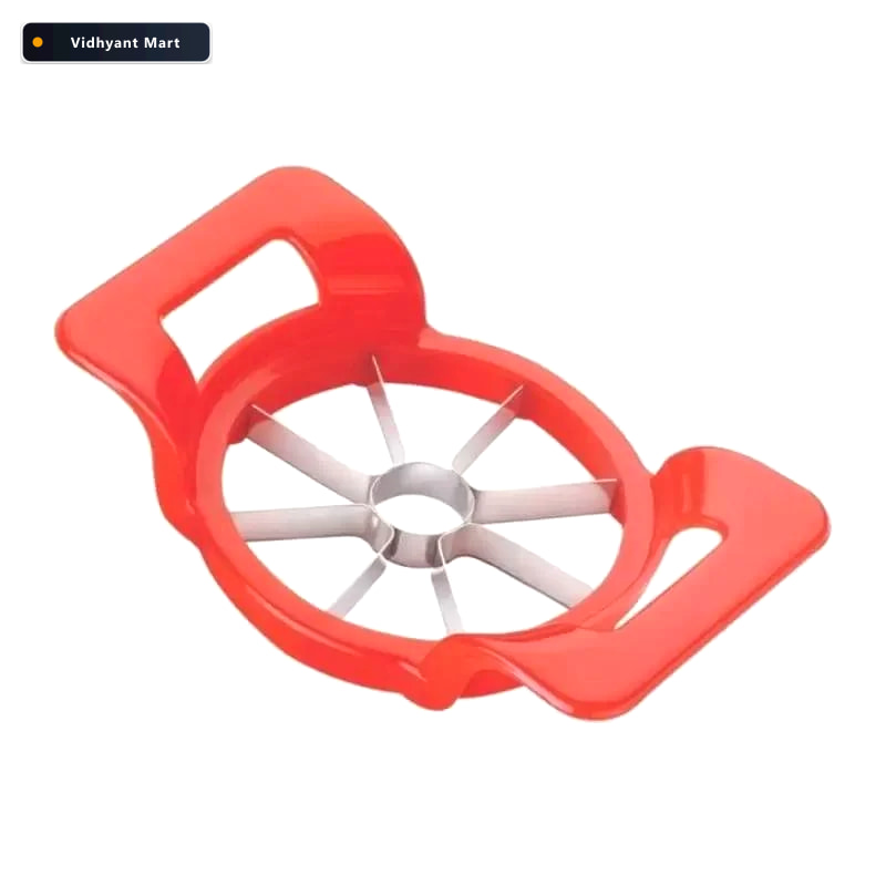 Vidhyant Mart Apple Cutter Multi Color With 8 Sharp Stainless Bl 3