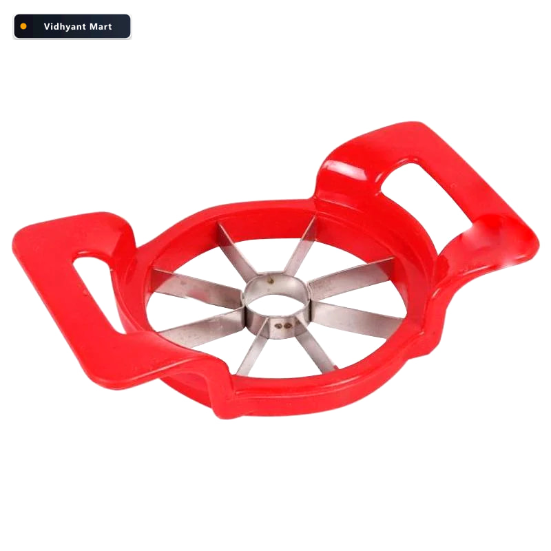 Vidhyant Mart Apple Cutter Multi Color With 8 Sharp Stainless Bl 4