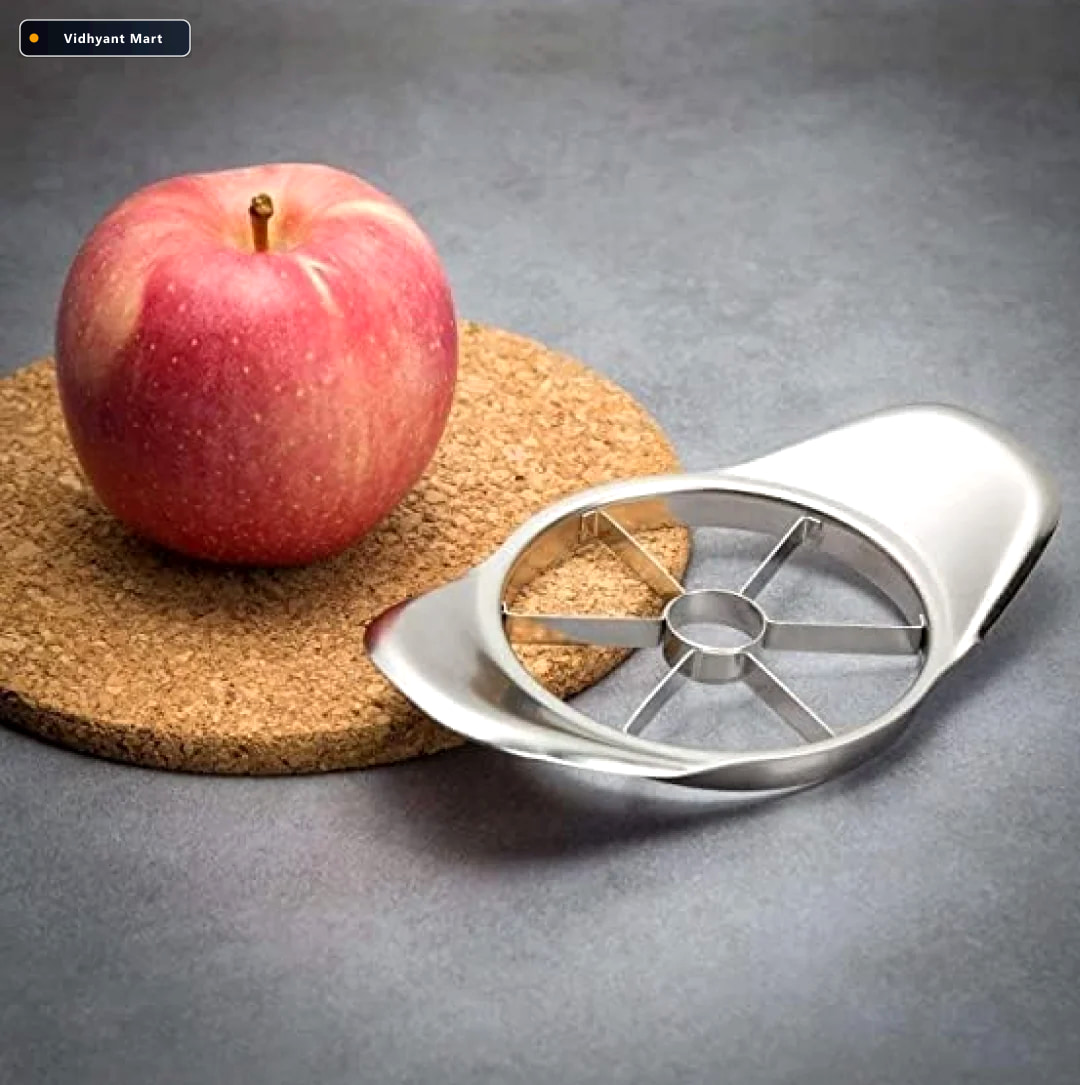Vidhyant Mart Apple Cutter Stainless Steel 8 Blade Slicer Quicks 2