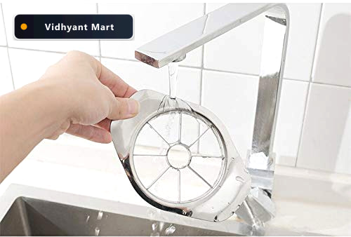 Vidhyant Mart Apple Cutter Stainless Steel 8 Blade Slicer Quicks 5