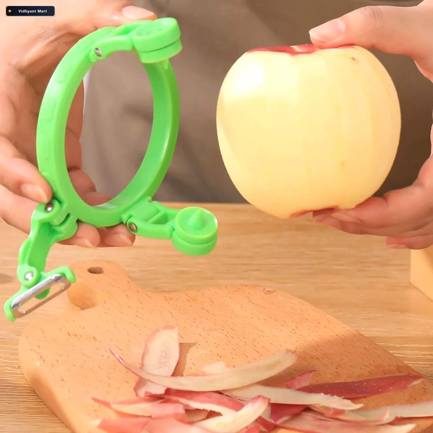Vidhyant Mart Apple Peeler Cutter Adjustable Stainless Steel Bla 1