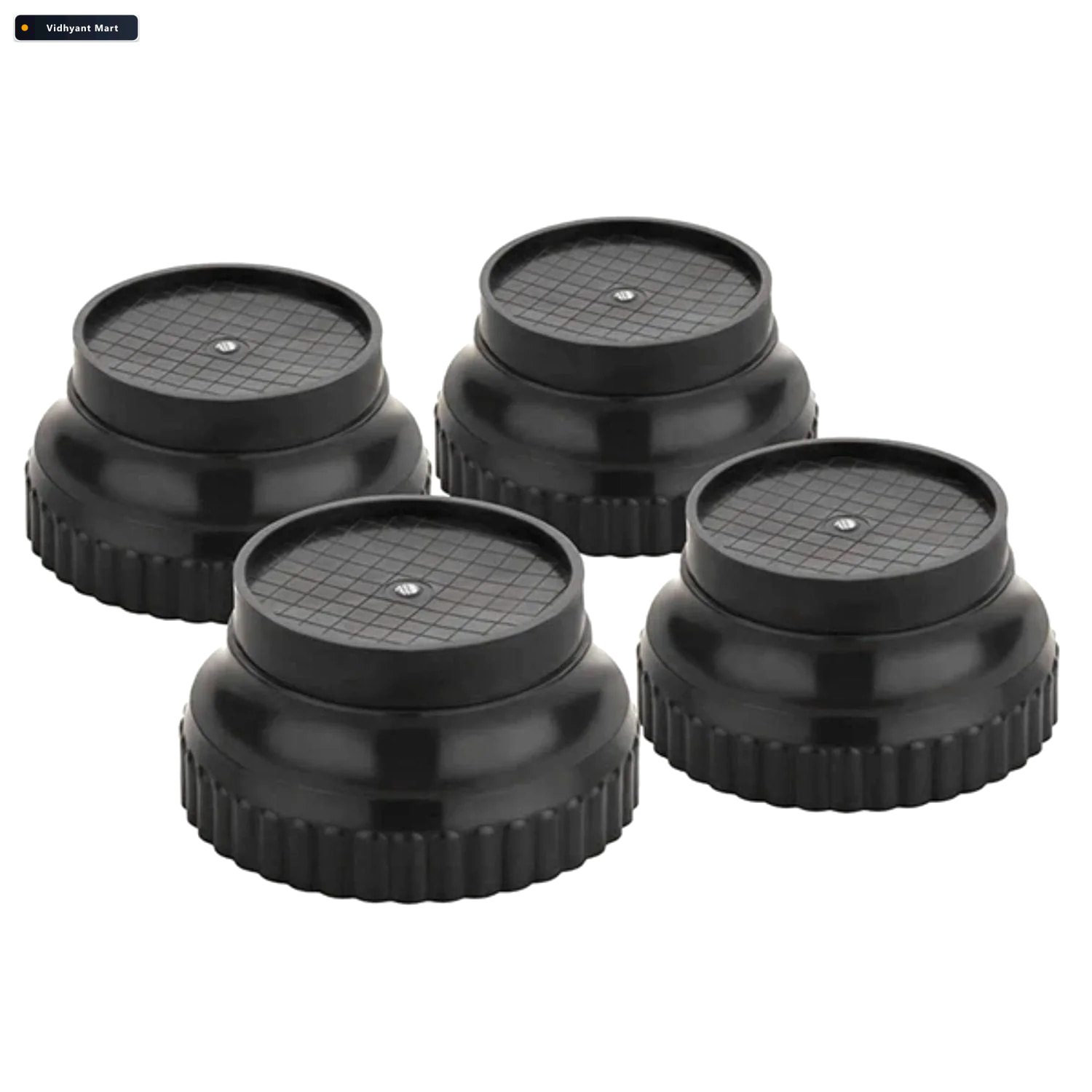 Vidhyant Mart Appliance Stand Heavy Duty Plastic Legs 4 Pcs Glim 3