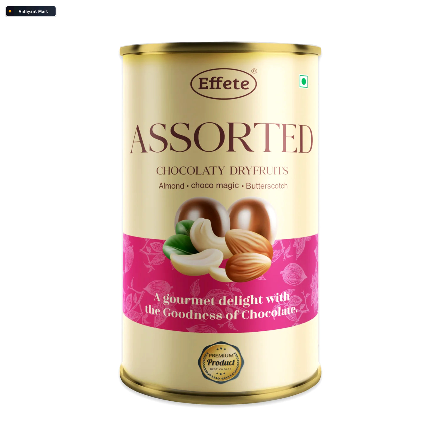 Vidhyant Mart Assorted Chocolate Box Crunchy Nuts Smooth Delight 4