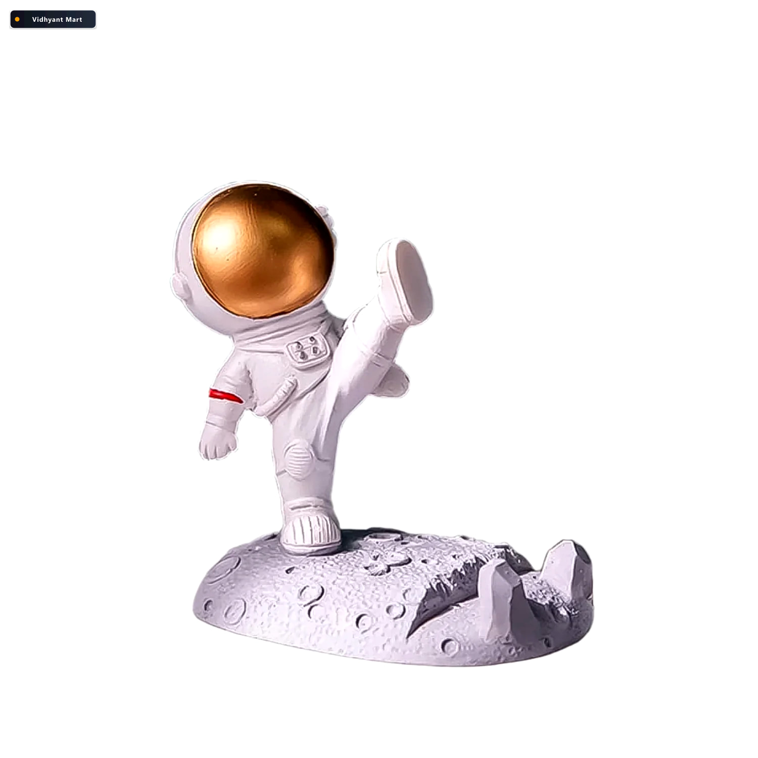 Vidhyant Mart Astronaut Phone Holder 3d Spaceman Design Resin Ph 4