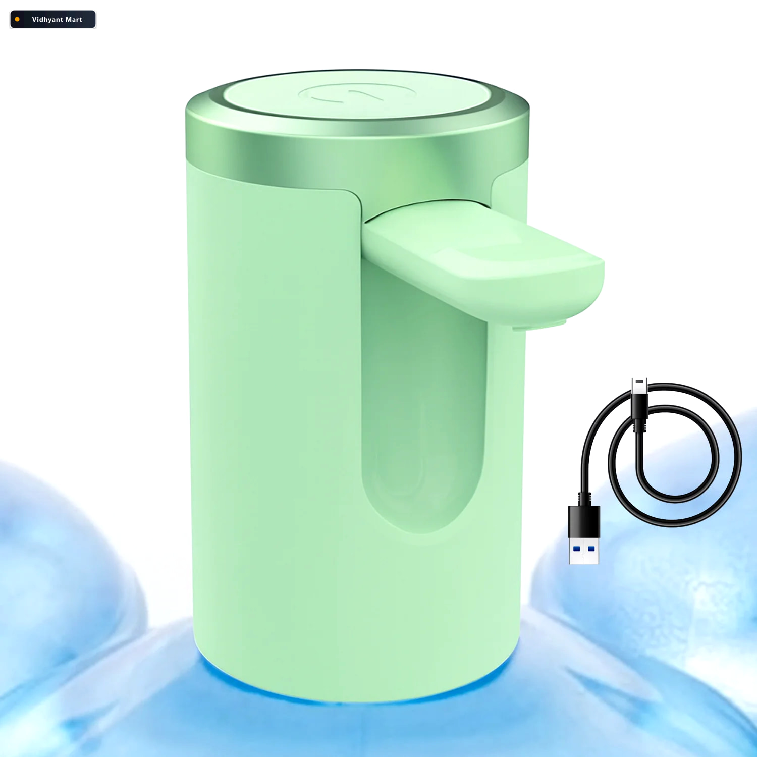Vidhyant Mart Automatic Water Dispenser Usb Rechargeable For 20l 1