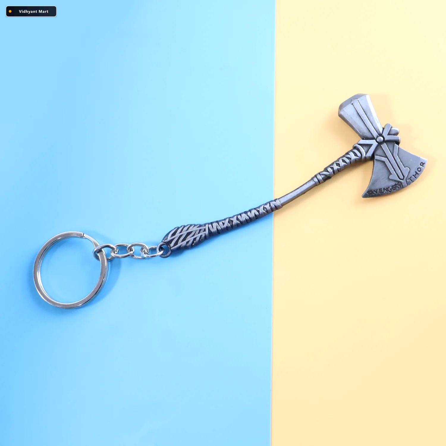 Vidhyant Mart Axe Keychain Durable Premium Metal 3d Design Acces 2