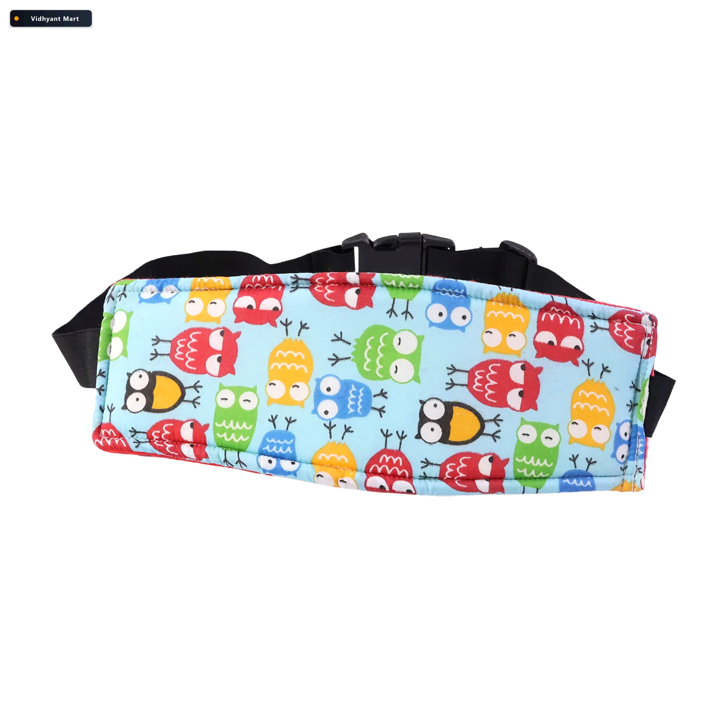 Vidhyant Mart Baby Car Seat Head Support Strap Adjustable Padded 4