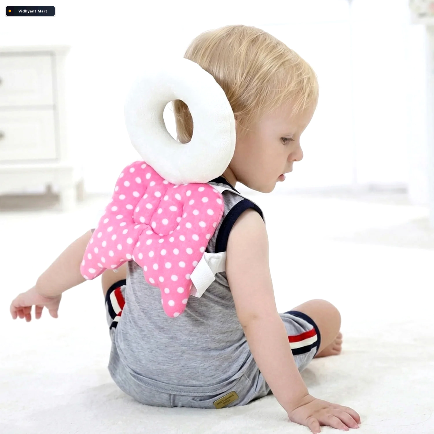 Vidhyant Mart Baby Head Protector Cushion For Crawling And Walki 3