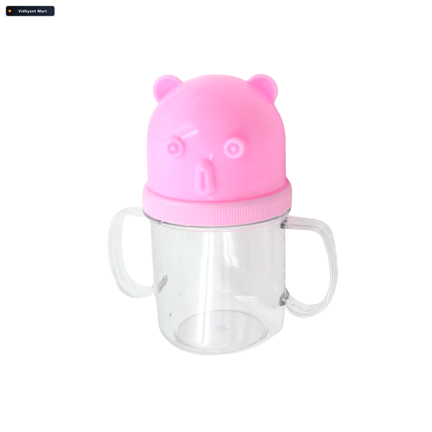 Vidhyant Mart Baby Milk Sippy Mug Leakproof 250ml Nursing Cup Fe 2