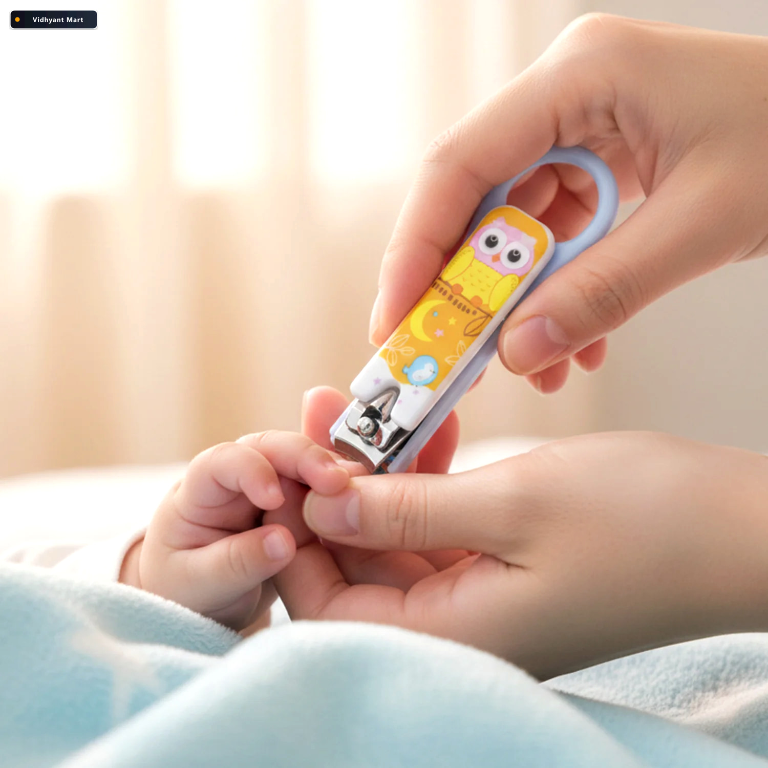 Vidhyant Mart Baby Nail Clipper Safe Cute Owl Design For Infants 2