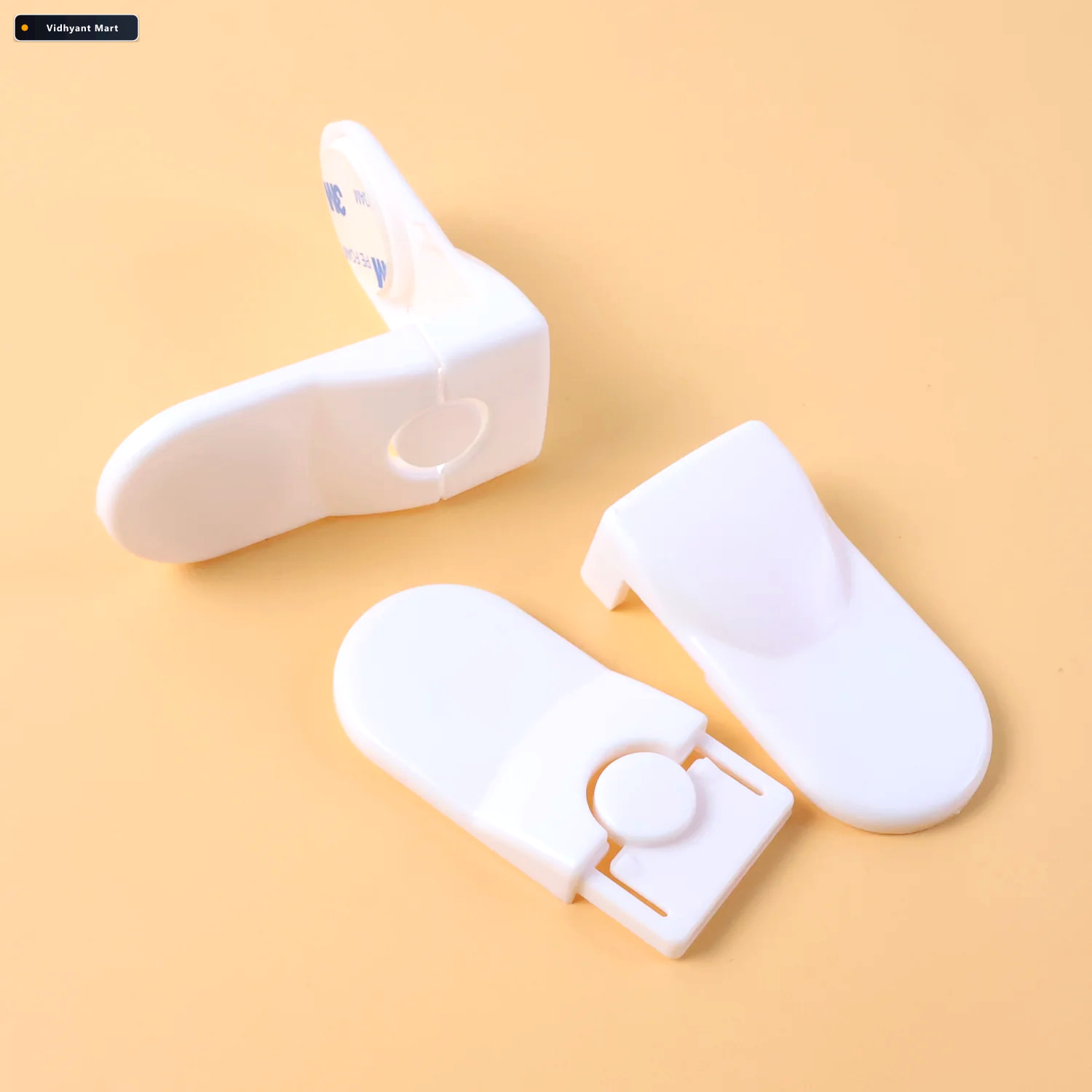 Vidhyant Mart Baby Safety Cabinet Locks Secure Childproof Corner 2