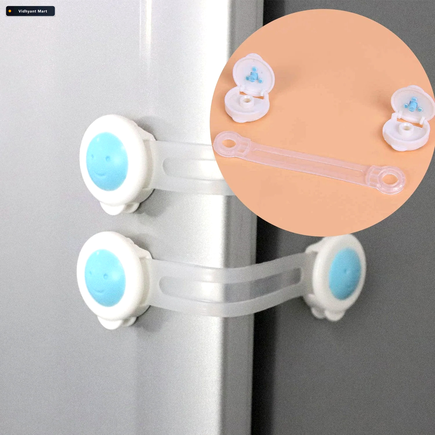 Vidhyant Mart Baby Safety Strap Lock Secure Easy Install Dollovi 1
