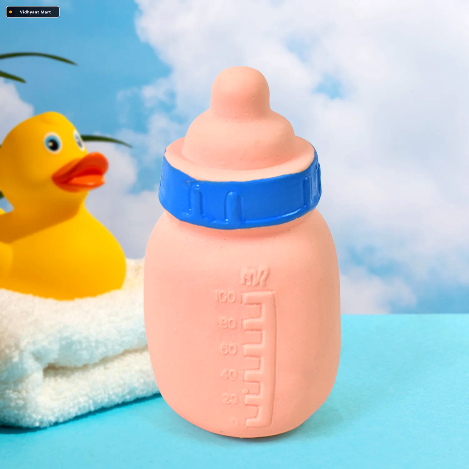 Vidhyant Mart Baby Squeeze Toy Fun Chu Chu Sound Bottle Set 3