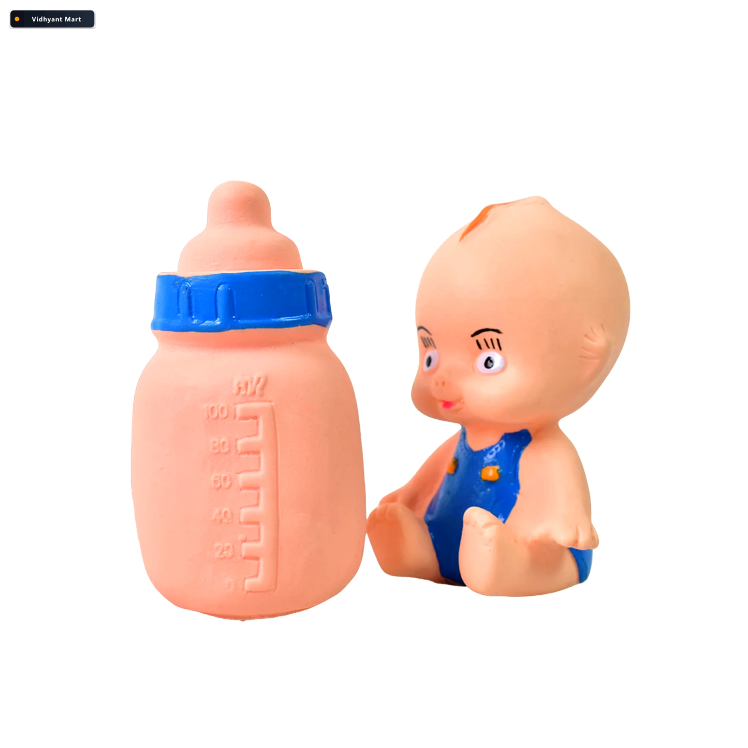 Vidhyant Mart Baby Squeeze Toy Fun Chu Chu Sound Bottle Set 4