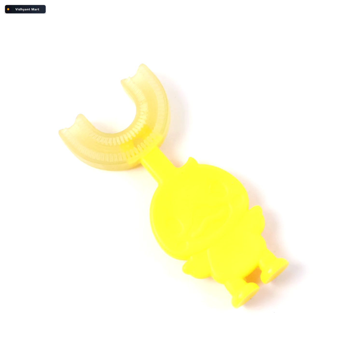 Vidhyant Mart Baby Toothbrush Cute Duck U Shape Soft Silicone 36 4