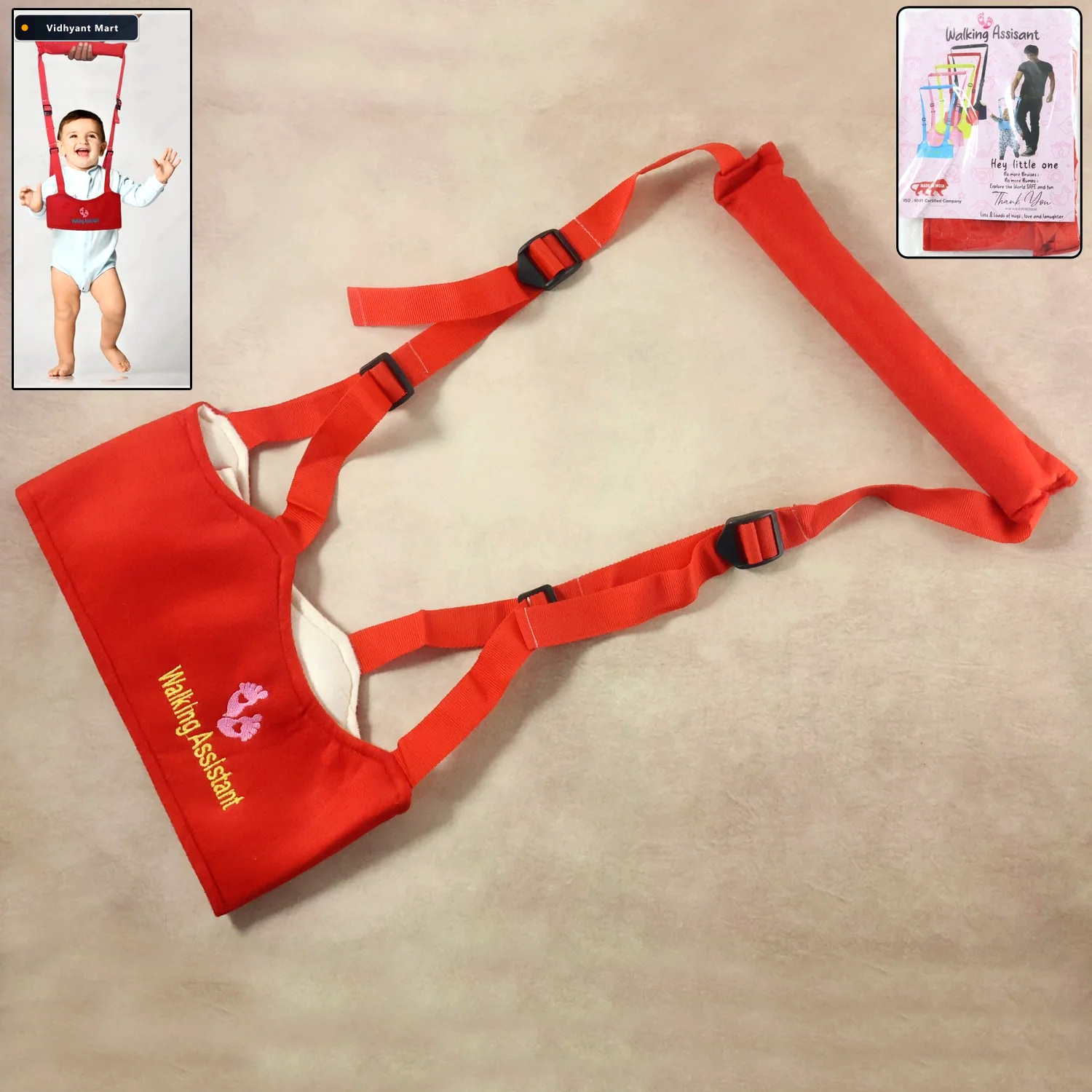 Vidhyant Mart Baby Walking Assistant Harness Adjustable Support 2