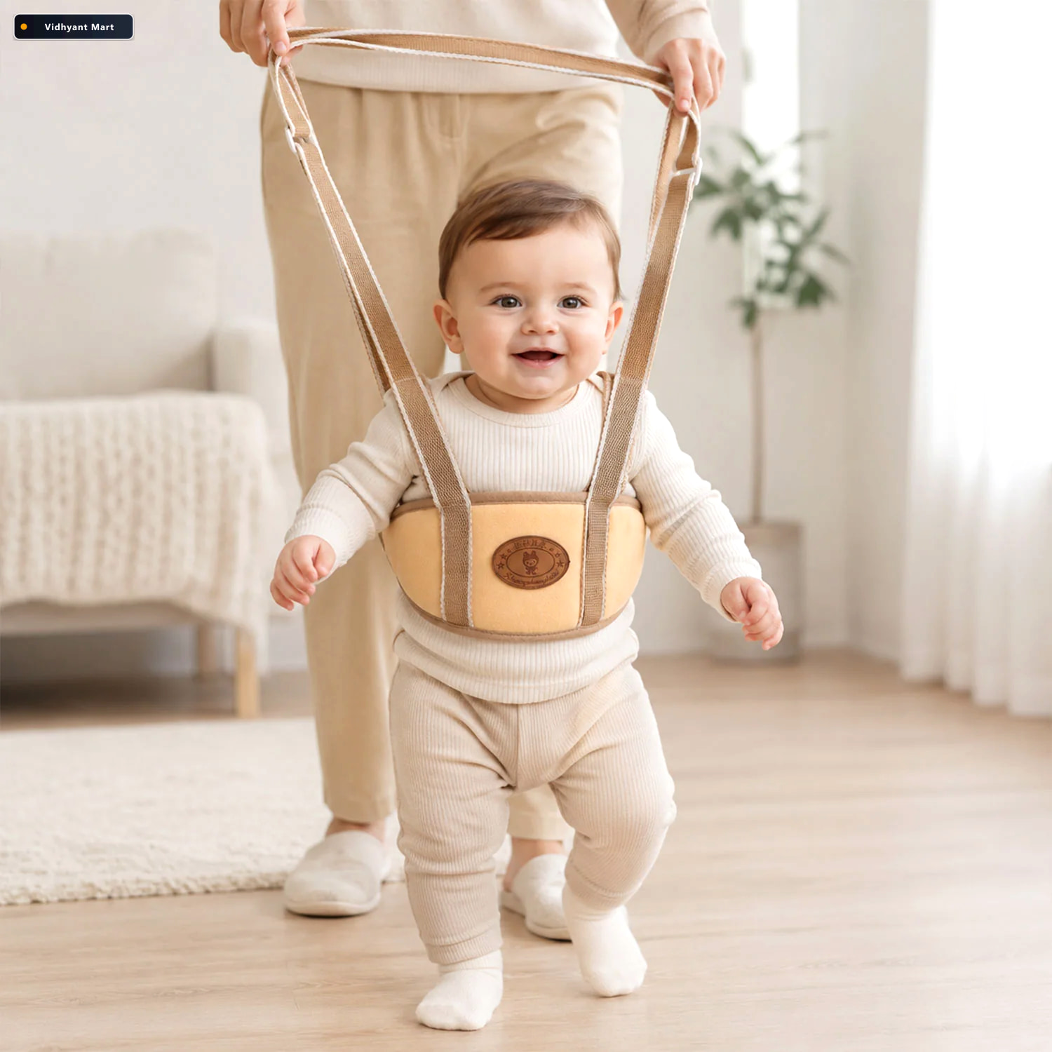 Vidhyant Mart Baby Walking Support Adjustable First Steps Harnes 1
