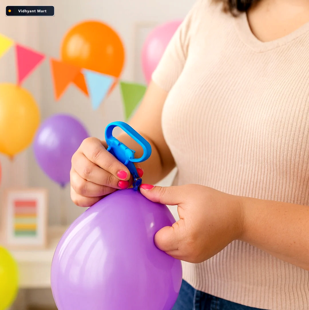 Vidhyant Mart Balloon Tying Tool Fast Easy Knotting For Parties 3