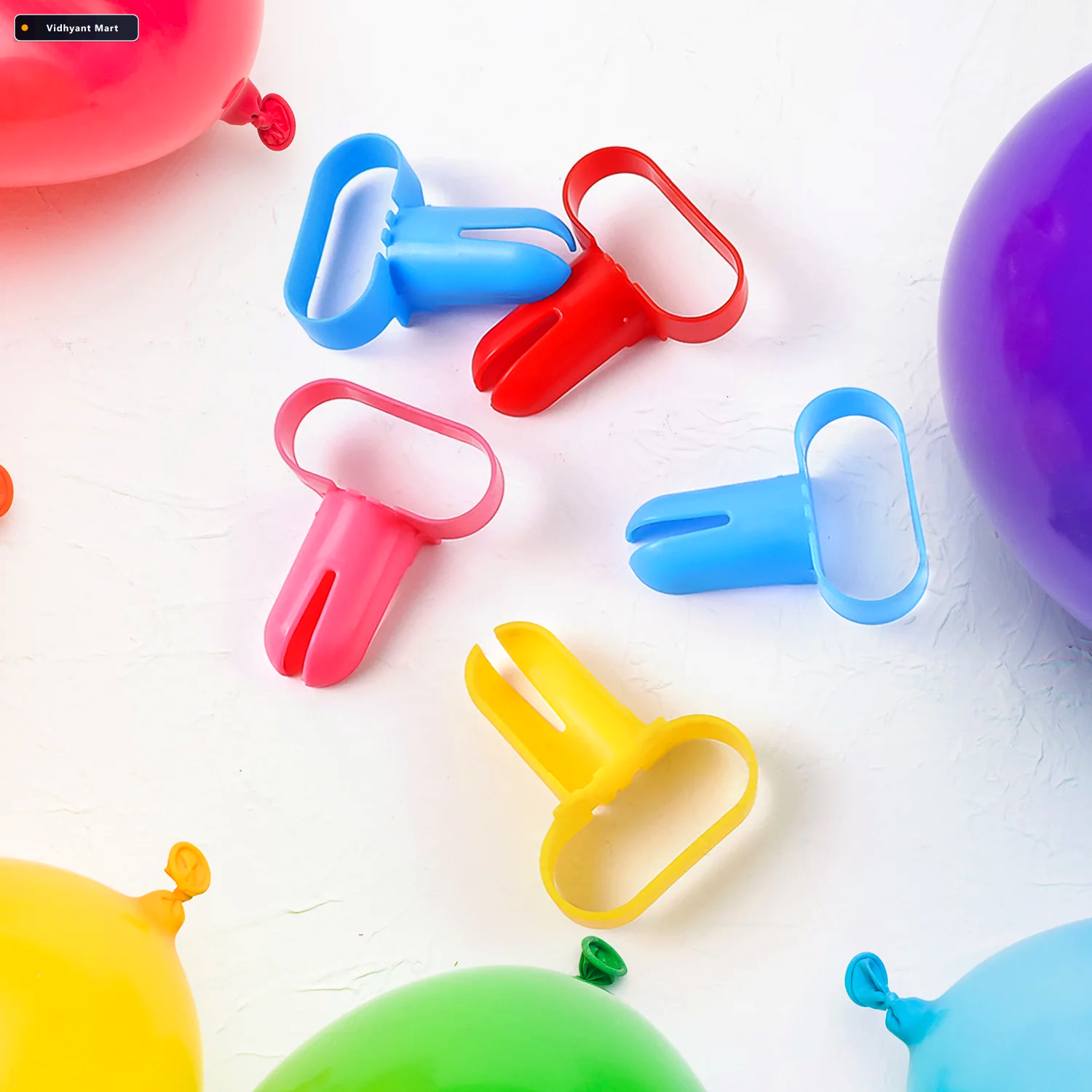Vidhyant Mart Balloon Tying Tool Set Ergonomic 5 Piece Party Acc 1