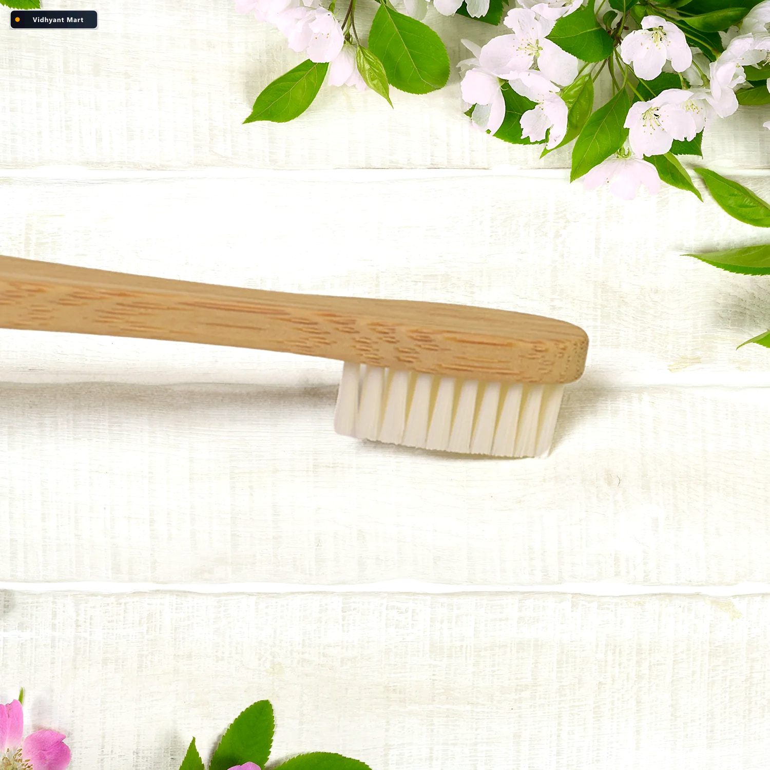 Vidhyant Mart Bamboo Toothbrush Ultra Soft Bristles For Gentle C 3