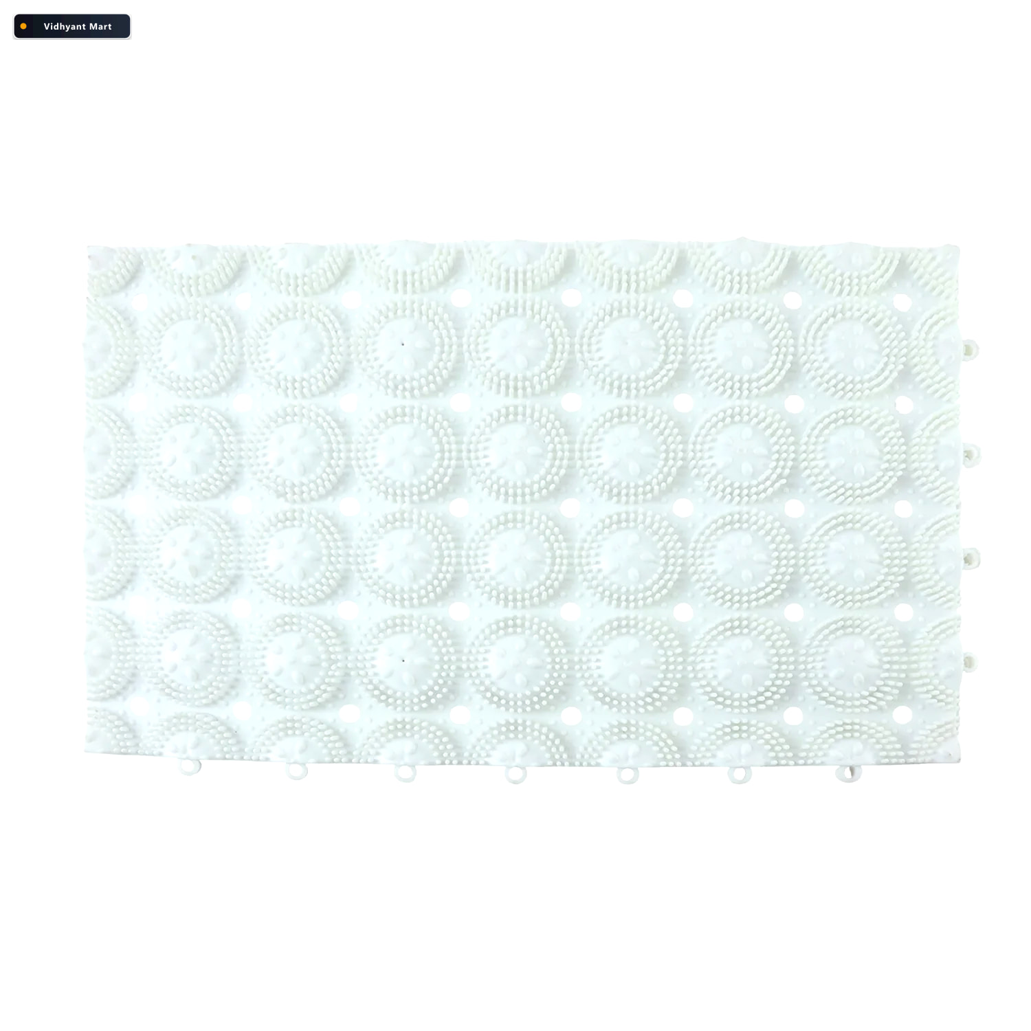 Vidhyant Mart Bathroom Massage Mat Anti Slip Safety With Suction 4