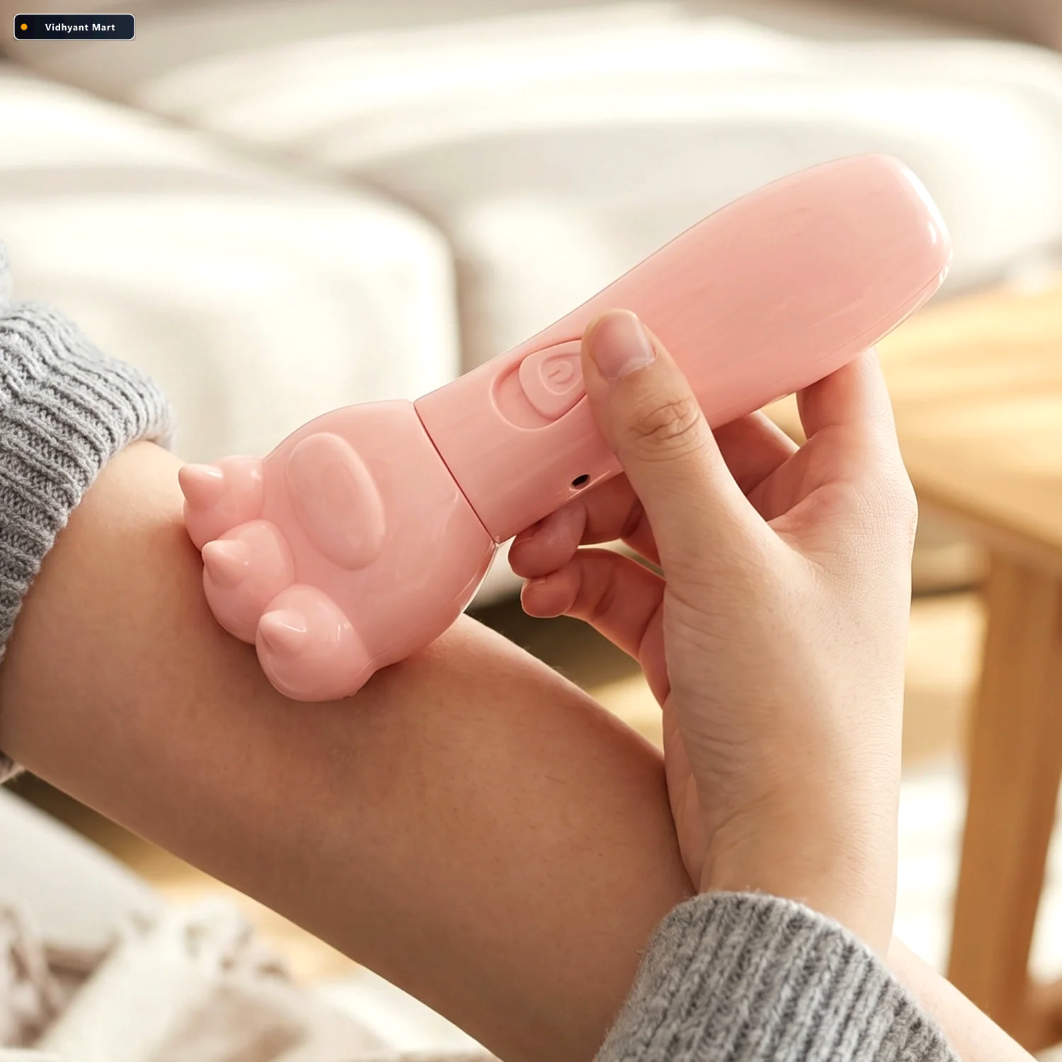 Vidhyant Mart Bear Shape Handheld Hand Massager For Palm And Des 2