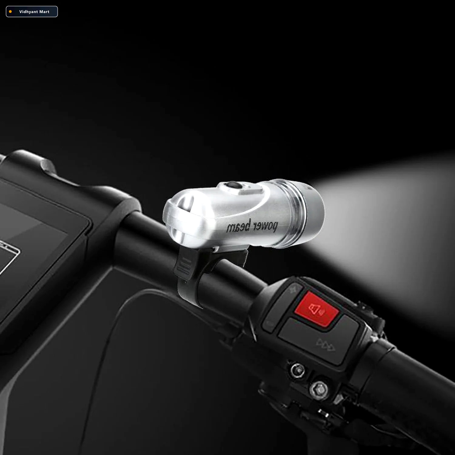 Vidhyant Mart Bicycle Headlight Bright Led For Safe Night Cyclin 2