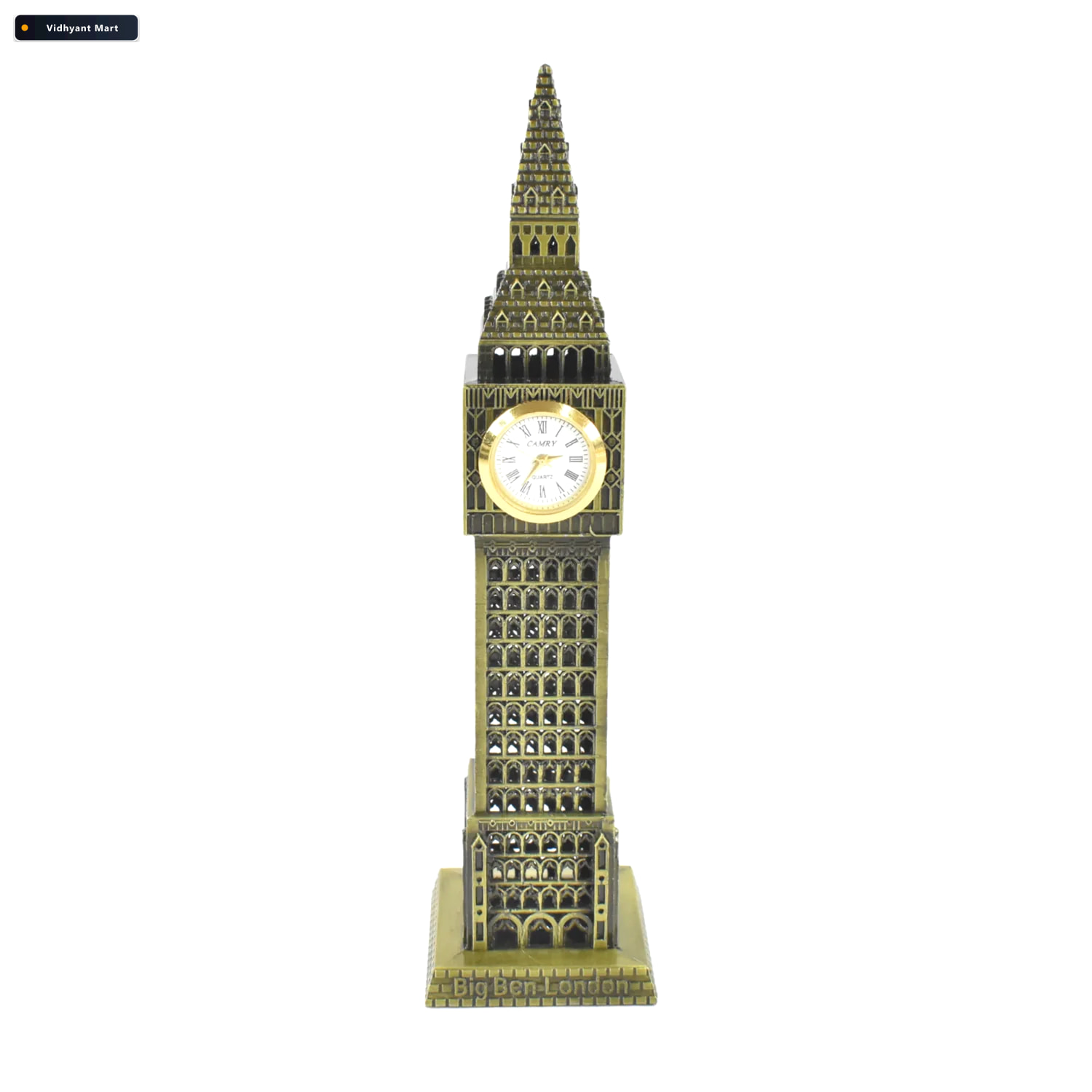 Vidhyant Mart Big Ben Miniature Metal Statue Elegant Home Decor 3