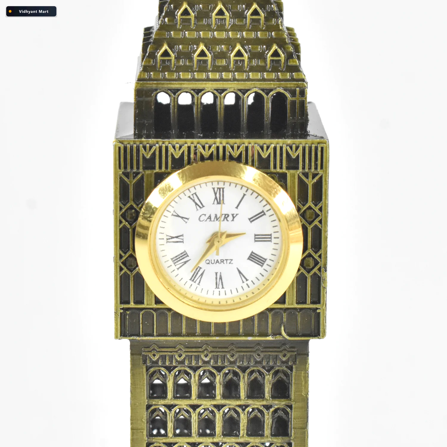 Vidhyant Mart Big Ben Miniature Metal Statue Elegant Home Decor 4