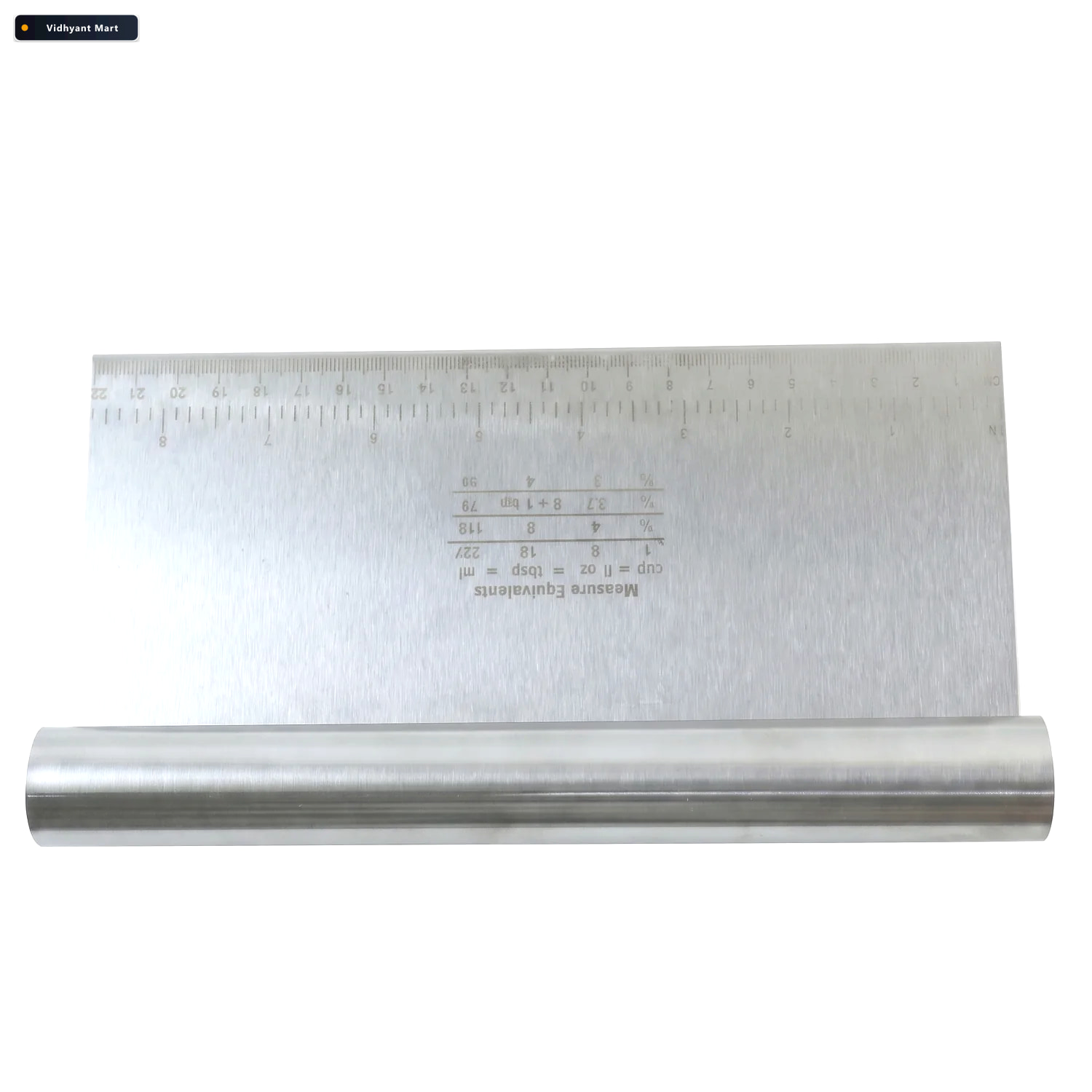 Vidhyant Mart Big Stainless Steel Dough Scraper Cutter 22 X 12 C 4