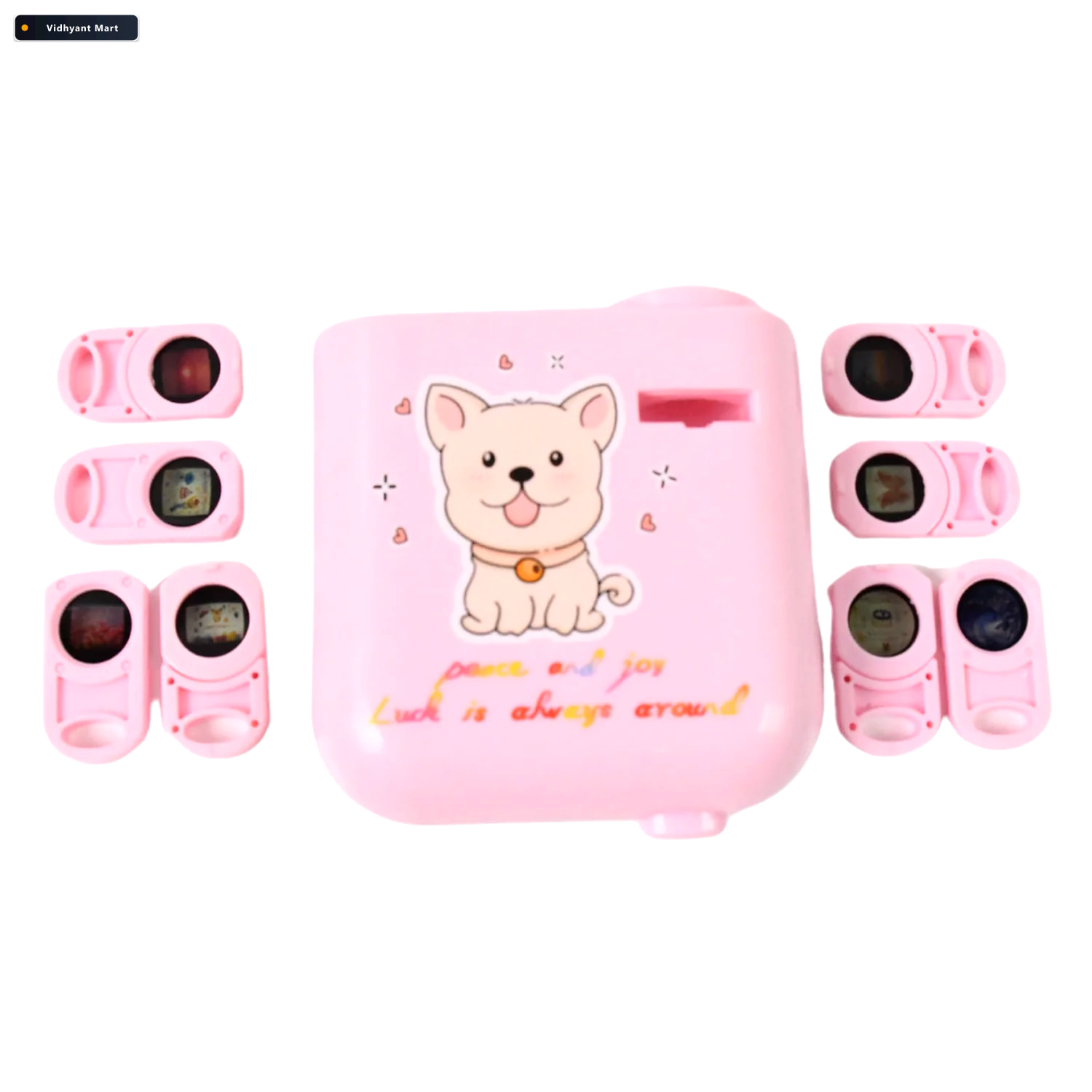 Vidhyant Mart Birthday Projector 8 Slide Patterns Night Light Gi 4