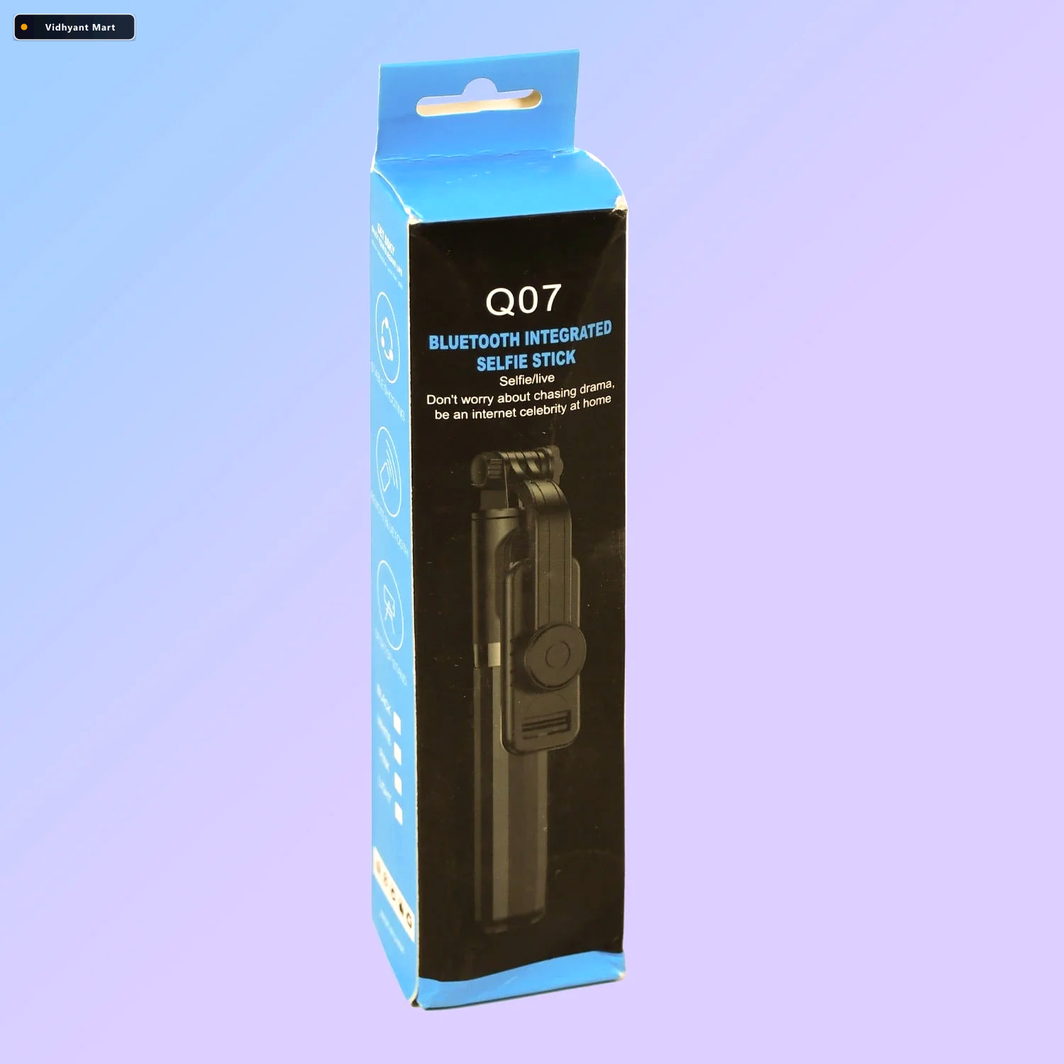 Vidhyant Mart Bluetooth Selfie Stick Extendable Phone Tripod Sta 2