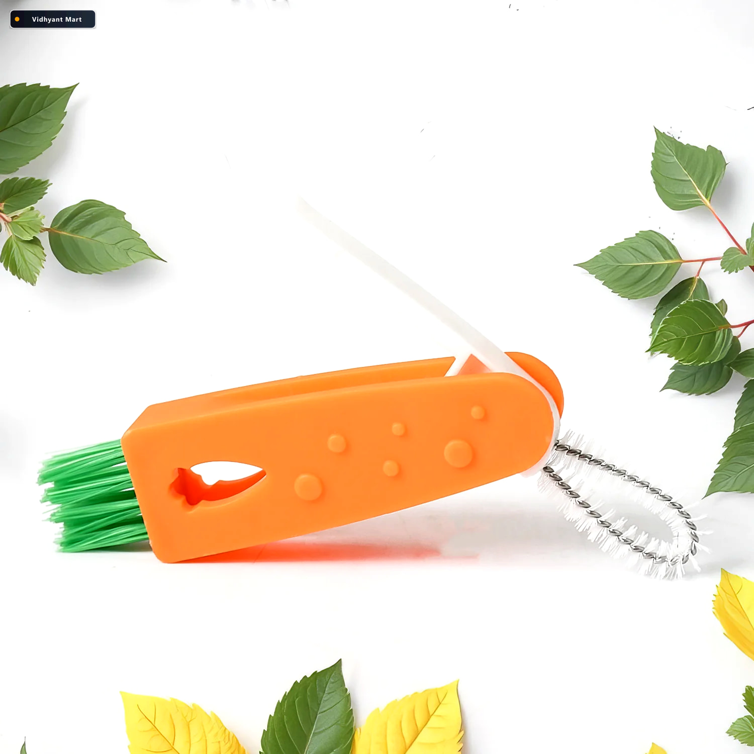 Vidhyant Mart Bottle Cleaning Brush 3 In 1 Multifunctional Spark 2