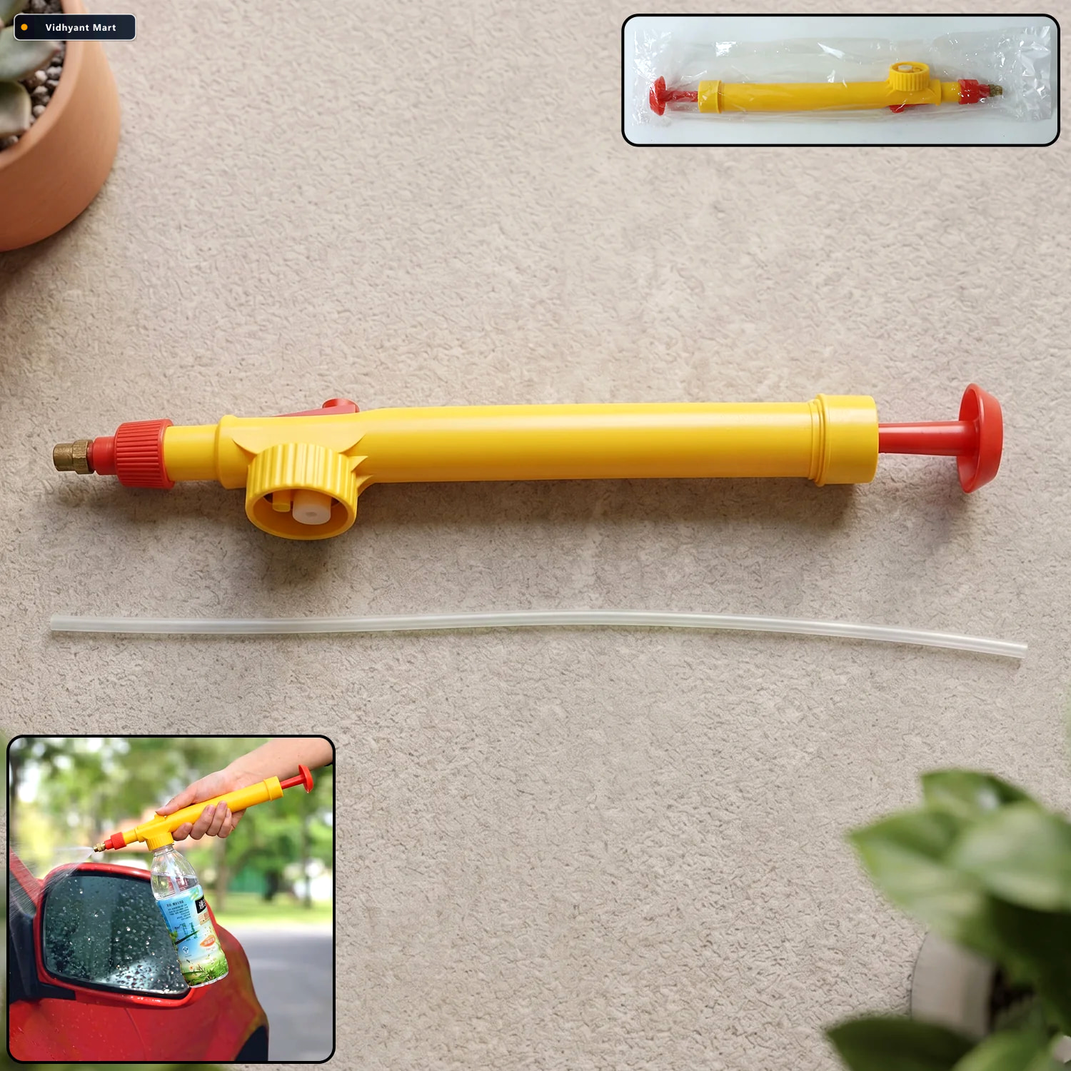 Vidhyant Mart Bottle Sprayer Adjustable Brass Nozzle For Garden 1