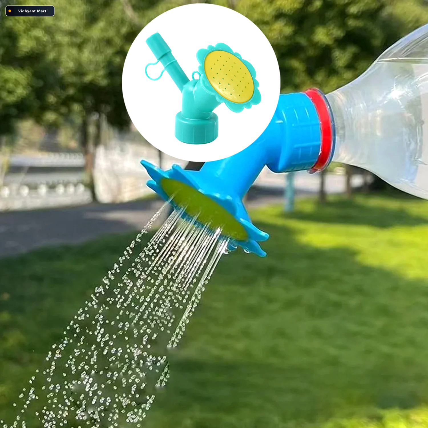 Vidhyant Mart Bottle Sprinkler Head Nozzle Universal Plastic Flo 3