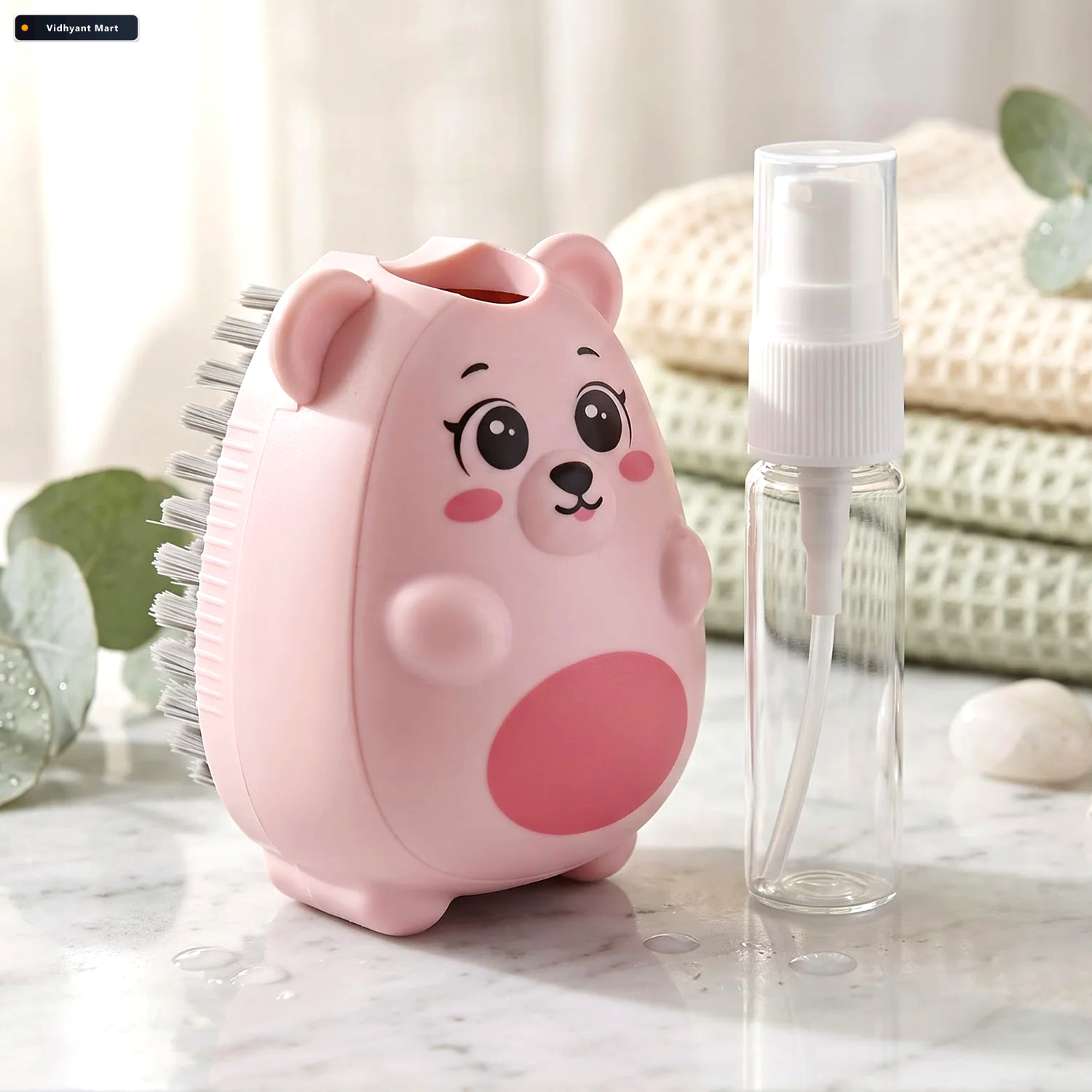 Vidhyant Mart Built In Soap Dispenser Cleaning Brush For Kitchen 3