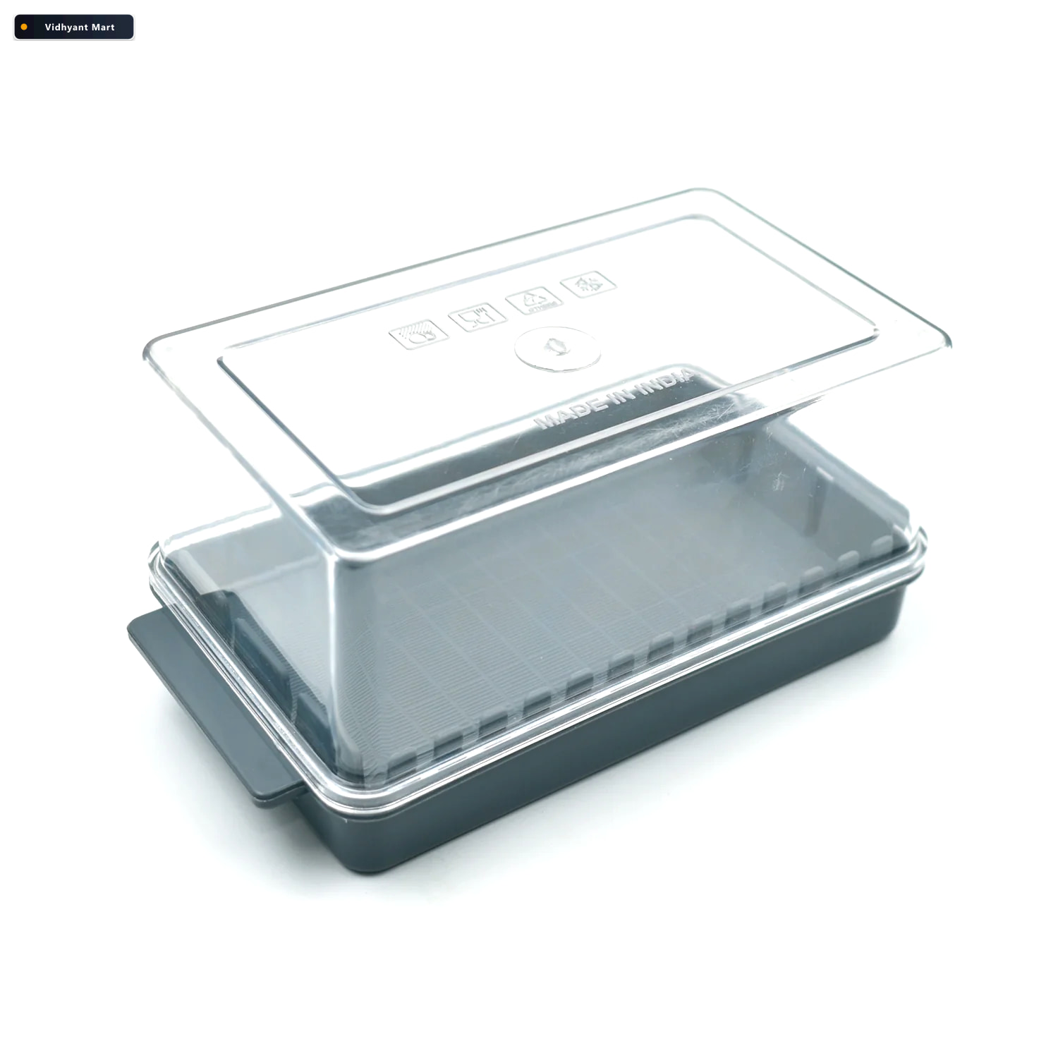 Vidhyant Mart Butter Slicer Box Transparent Storage Cutter Organ 4