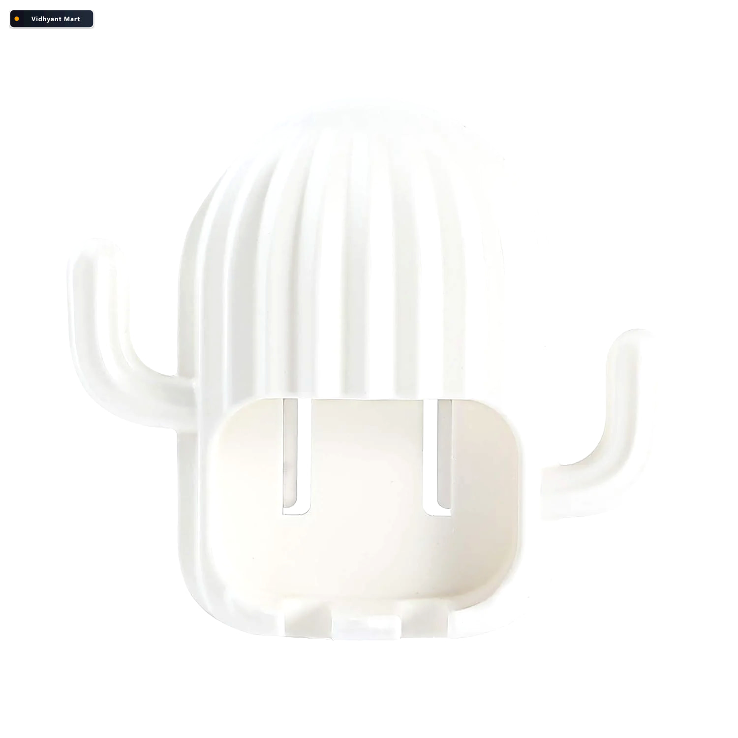 Vidhyant Mart Cactus Toothbrush Holder Wall Mounted With Dust Pr 4