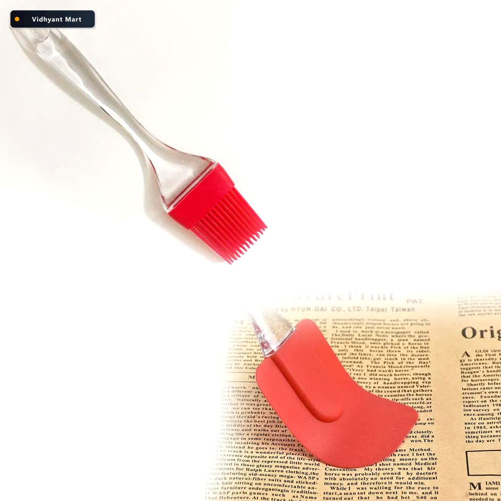 Vidhyant Mart Cake Pastry Brush And Spatula Set Silicone Baking 4