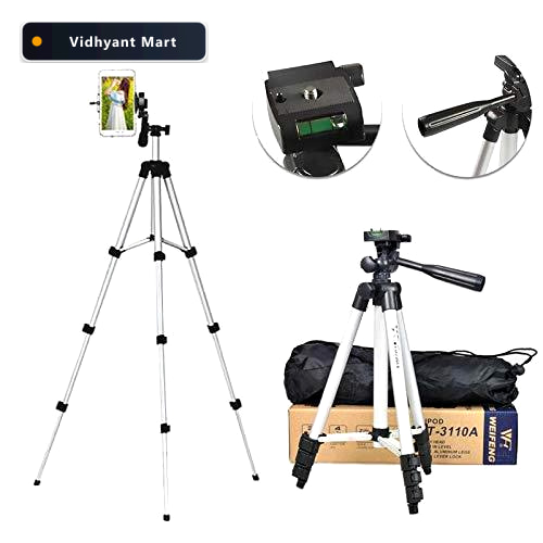 Vidhyant Mart Camera Tripod Portable 41 Inch Mobile Phone Stand 4