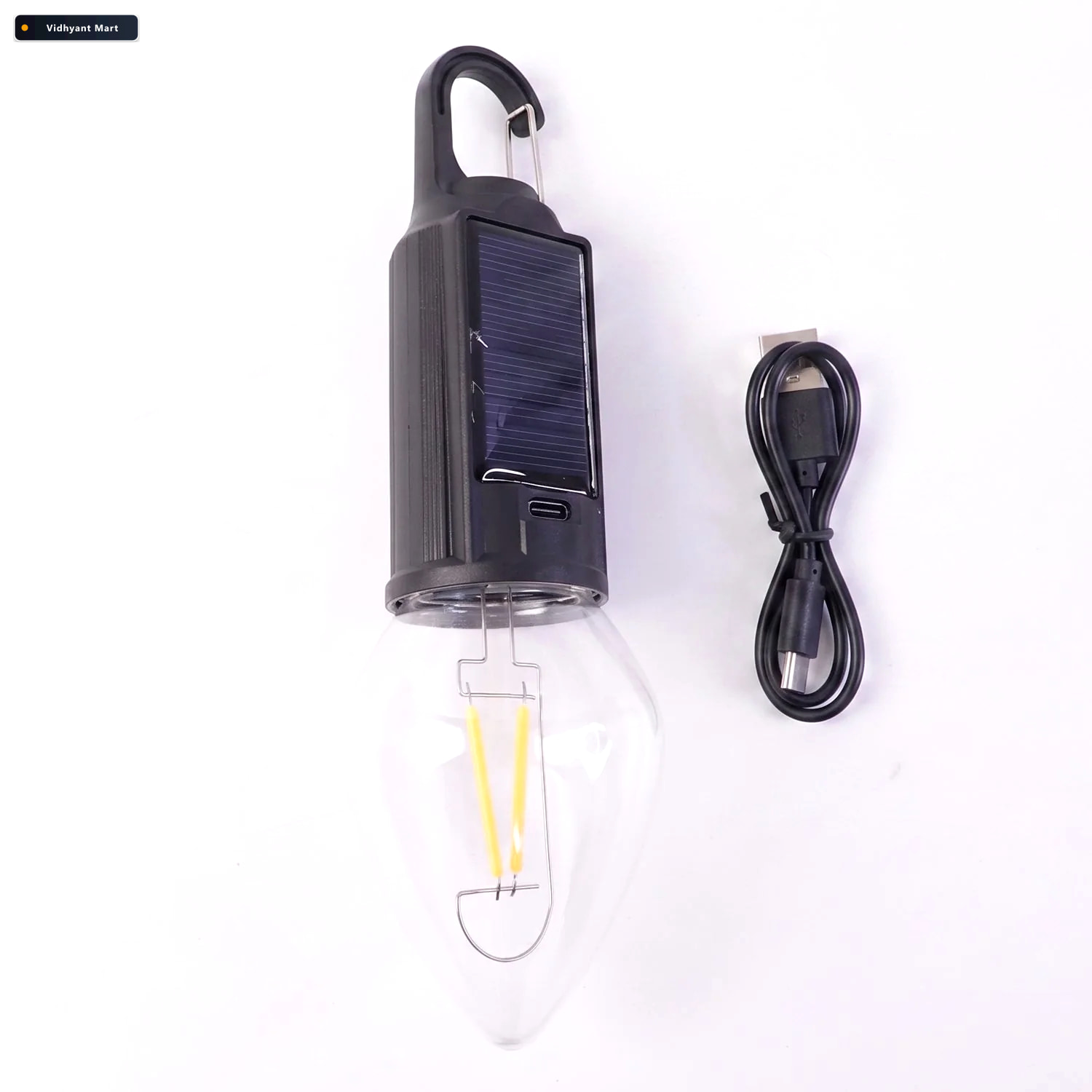 Vidhyant Mart Camping Lantern Eco Friendly Dual Charging With Wa 4