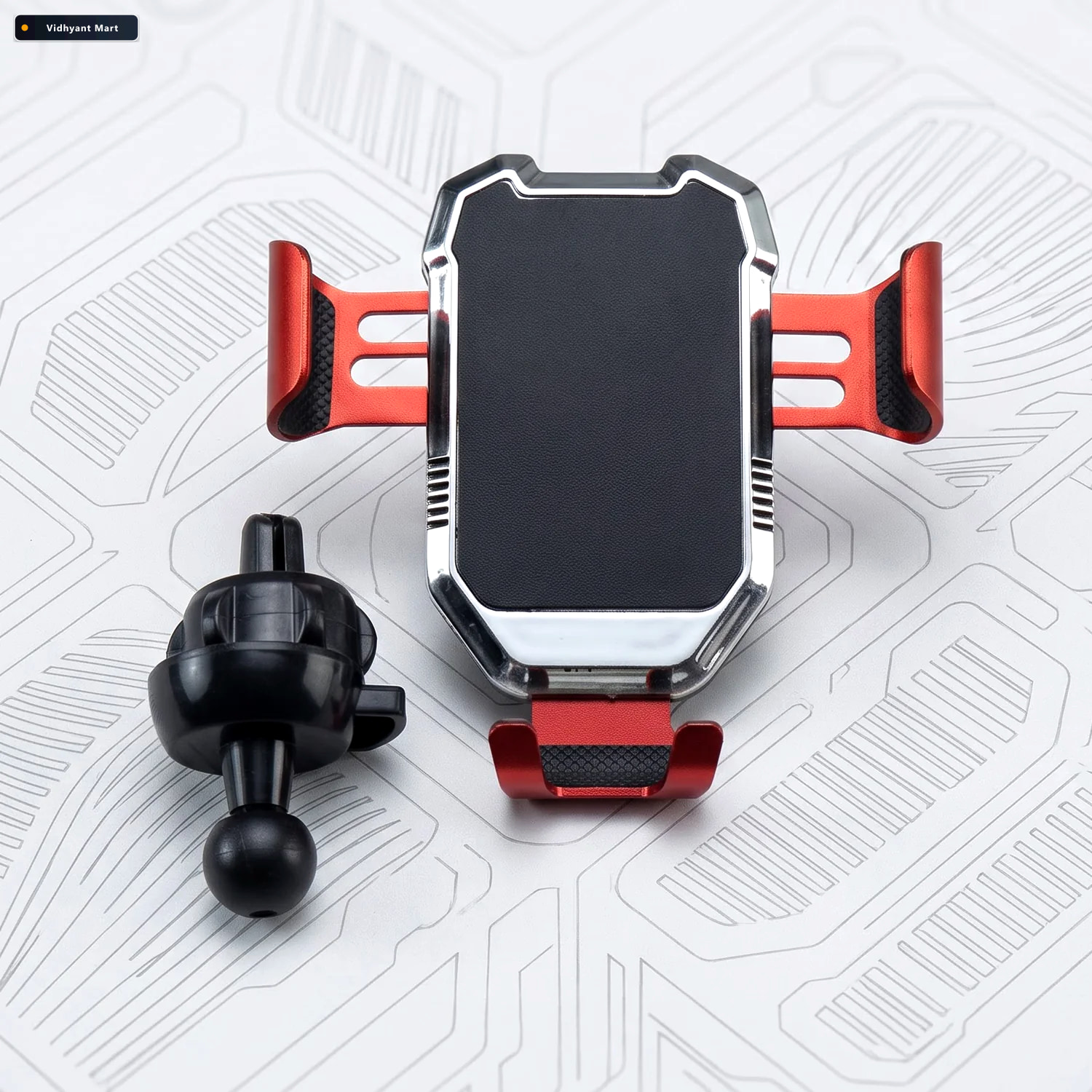 Vidhyant Mart Car Ac Vent Mobile Holder With Gravity Grip And Ad 3