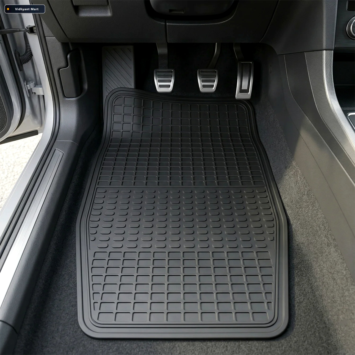 Vidhyant Mart Car Floor Mat Set Durable Waterproof Protection Fo 2