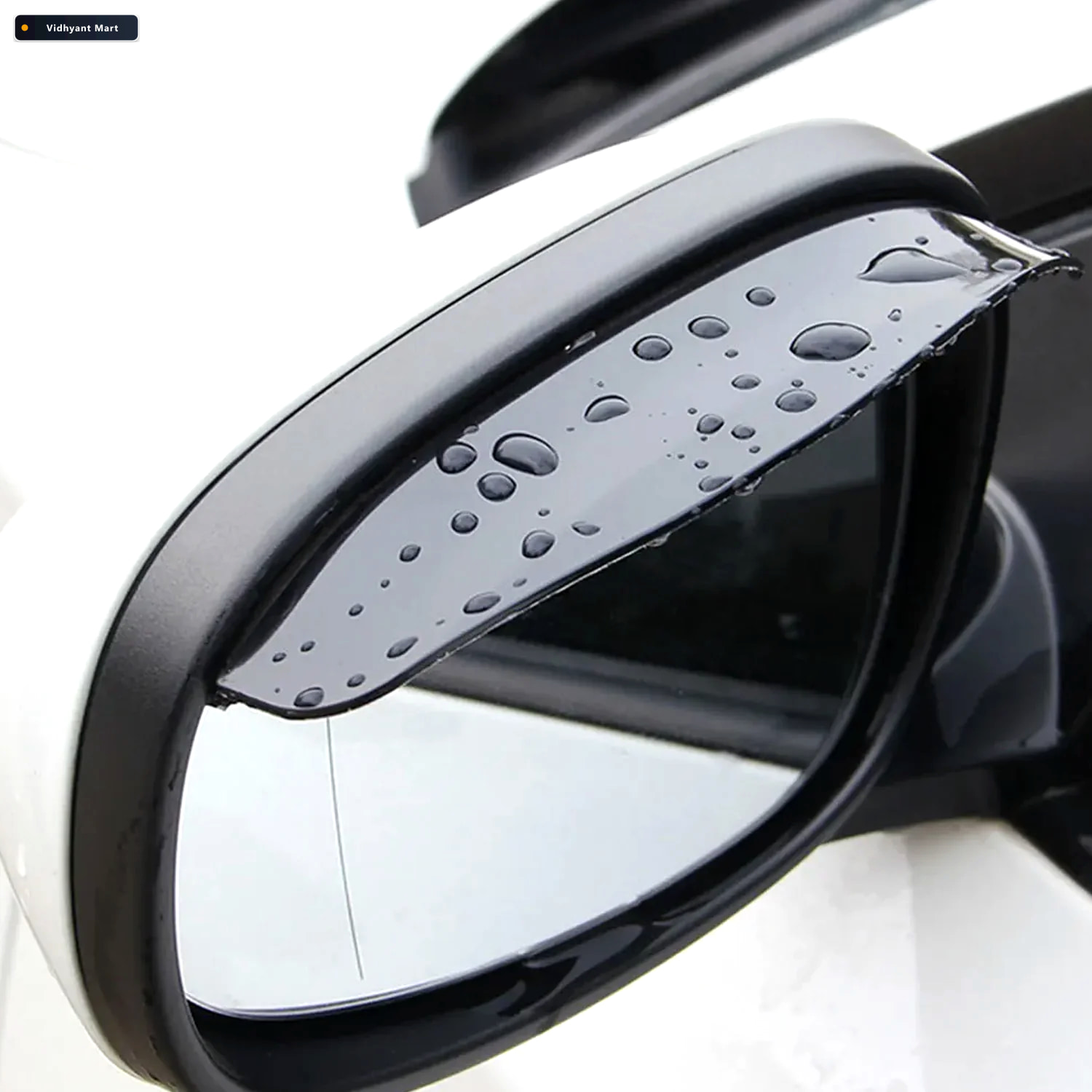 Vidhyant Mart Car Mirror Rain Protector Waterproof Pvc Cover Vel 3