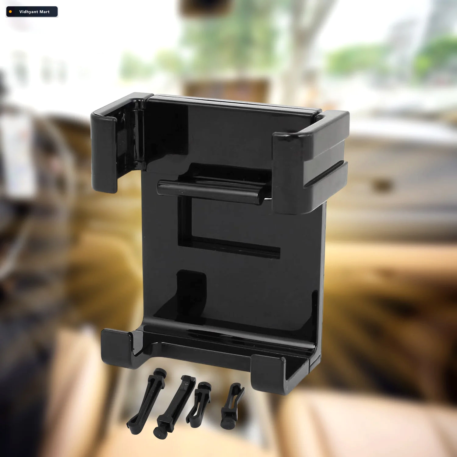 Vidhyant Mart Car Mobile Holder Secure Air Vent Dashboard Mount 4