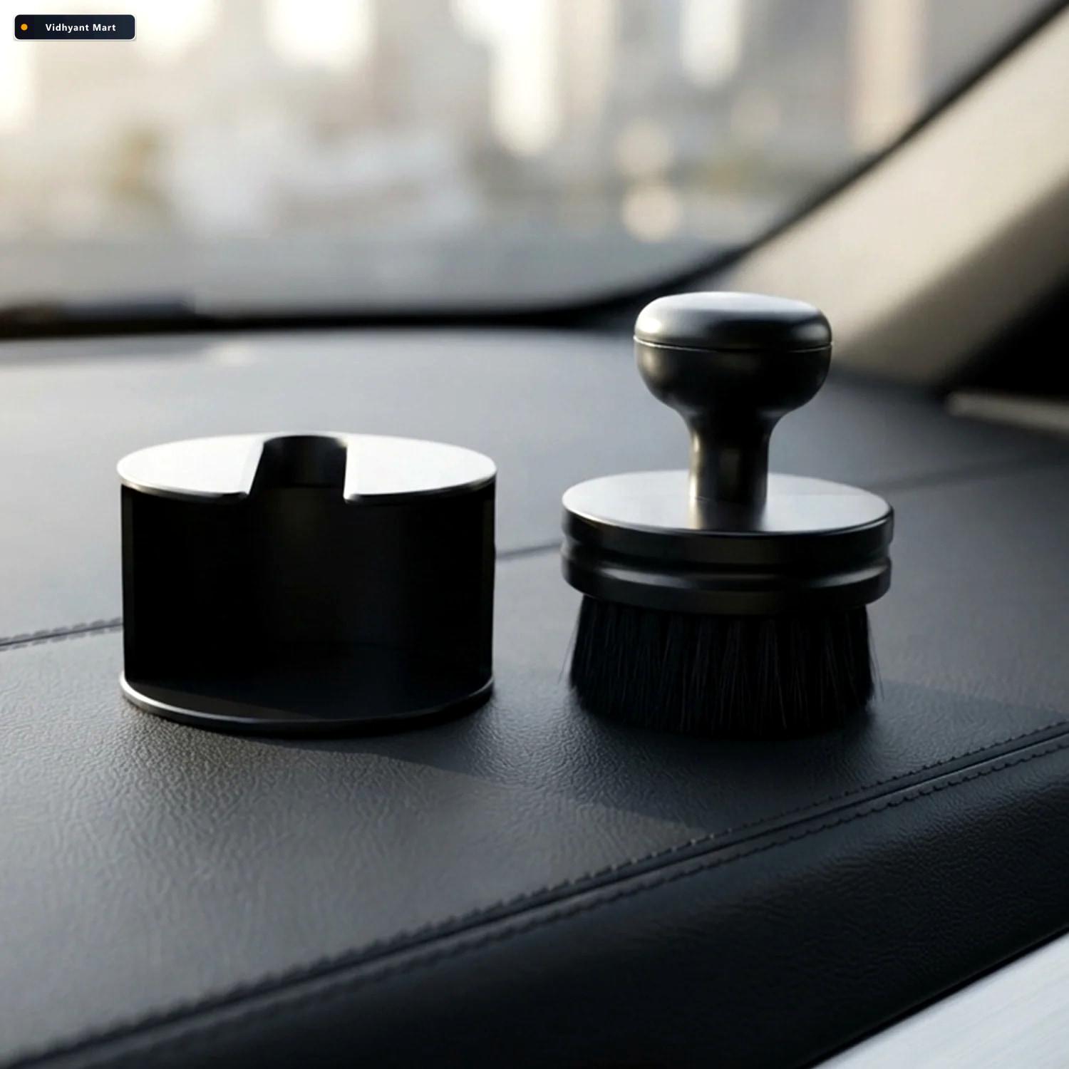 Vidhyant Mart Car Multipurpose Cleaning Brush For Tyre Dashboard 3