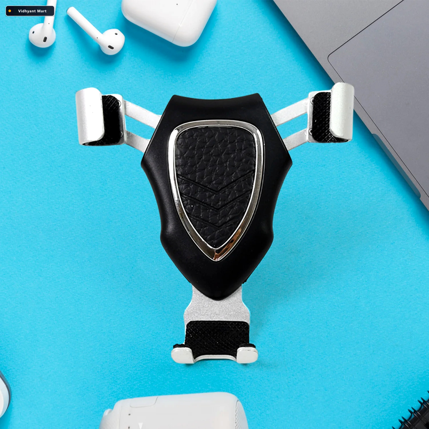 Vidhyant Mart Car Phone Mount Gravity Grip Mobile Holder Velvet 2