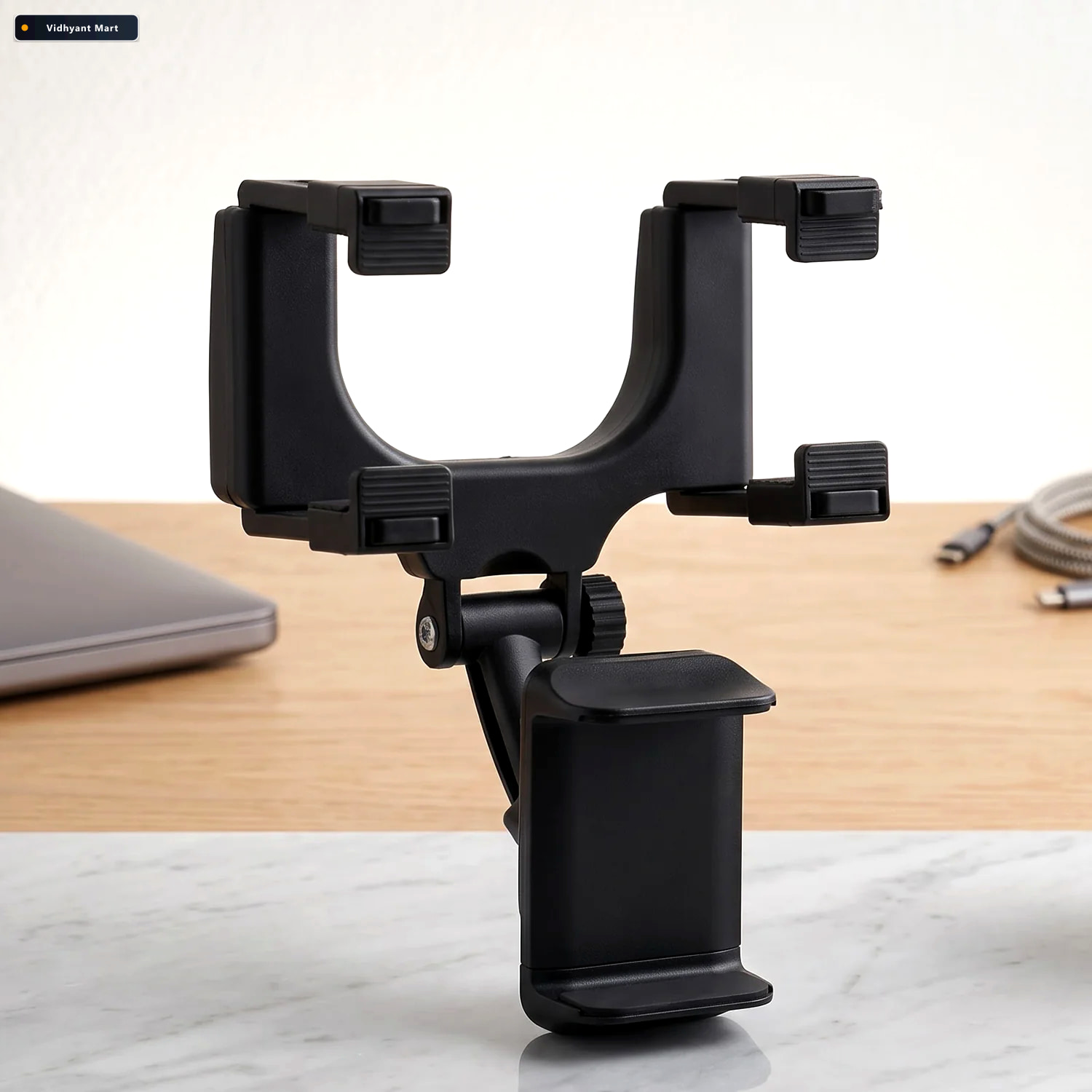 Vidhyant Mart Car Rear View Mobile Holder Universal Phone Mount 3