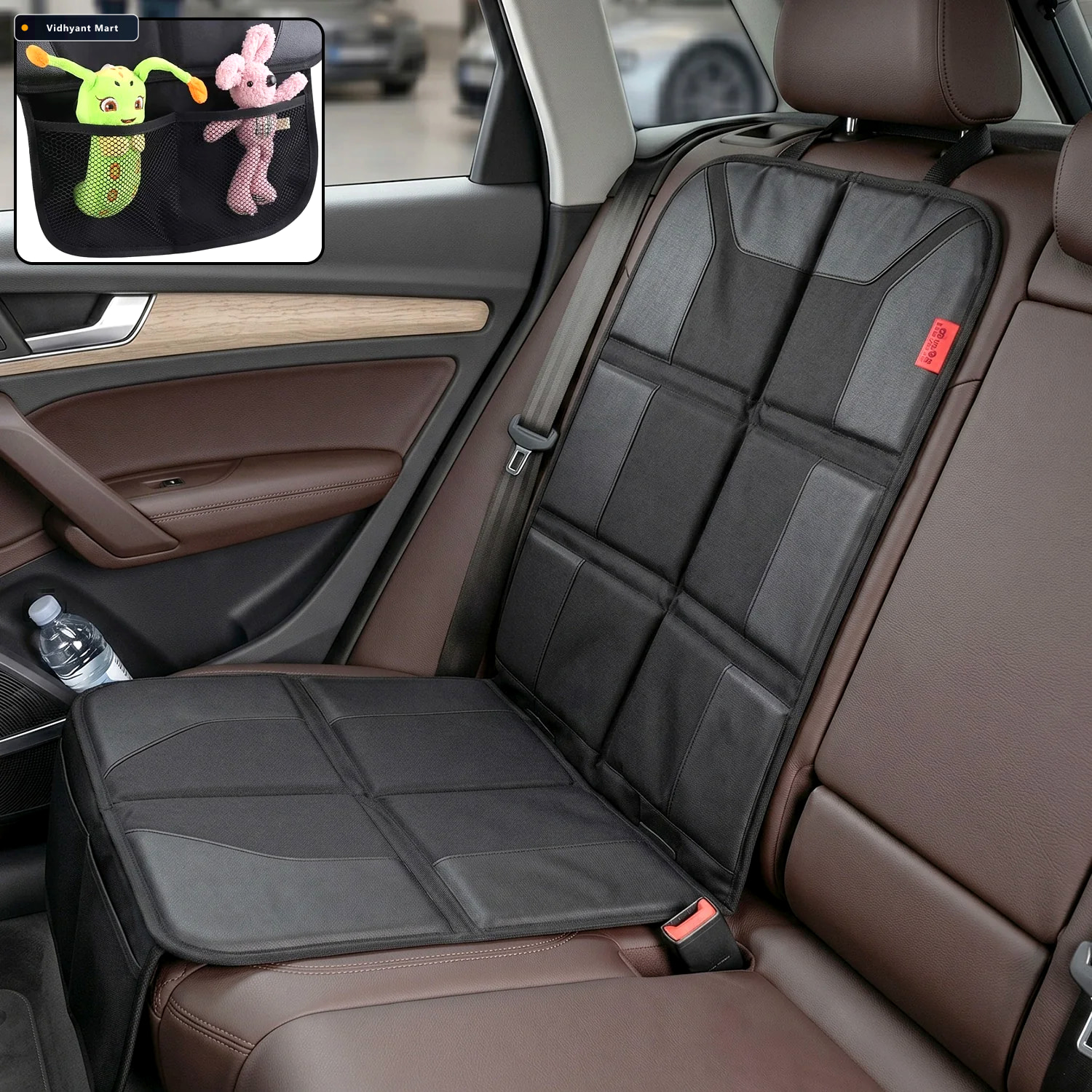 Vidhyant Mart Car Seat Protector Mat Waterproof Anti Slip Univer 1